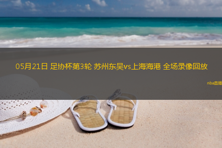 05月21日 足协杯第3轮 苏州东吴vs上海海港 全场录像回放